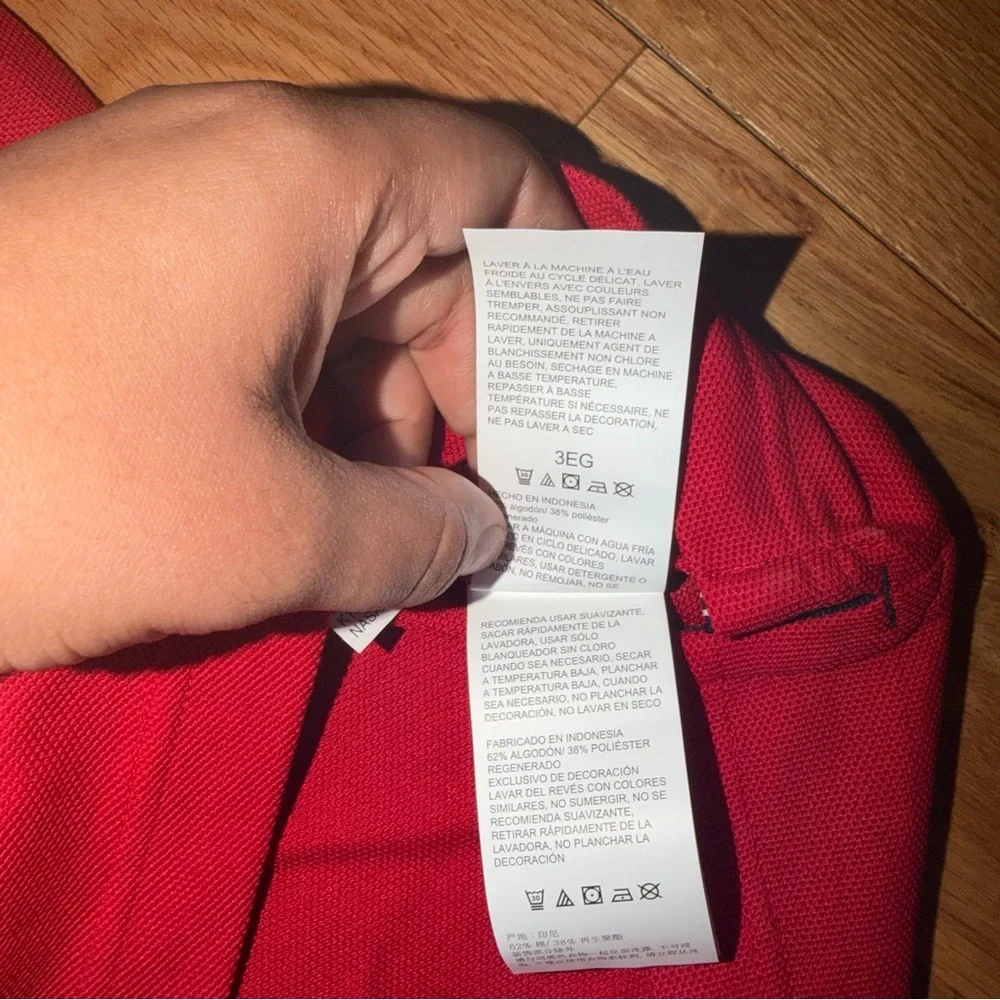 Nautica | Men's Classic-Fit Performance Deck Polo shirt in red Size 3XL - Picture 5 of 13